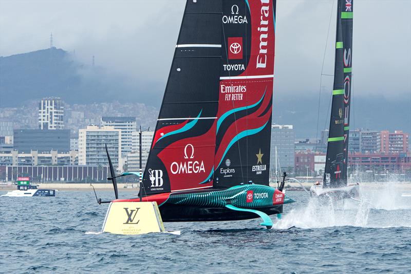 Louis Vuitton 37th America's Cup Race 1 - October 12, 2024 - photo © Ian Roman / America's Cup