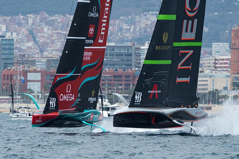 Louis Vuitton 37th America's Cup Race 2 - October 12, 2024 - photo © Ian Roman / America's Cup