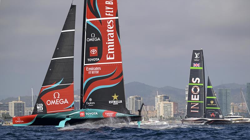 Louis Vuitton 37th America's Cup Race 3 - October 13, 2024 - photo © David Maynard / www.alleycatphotographer.com