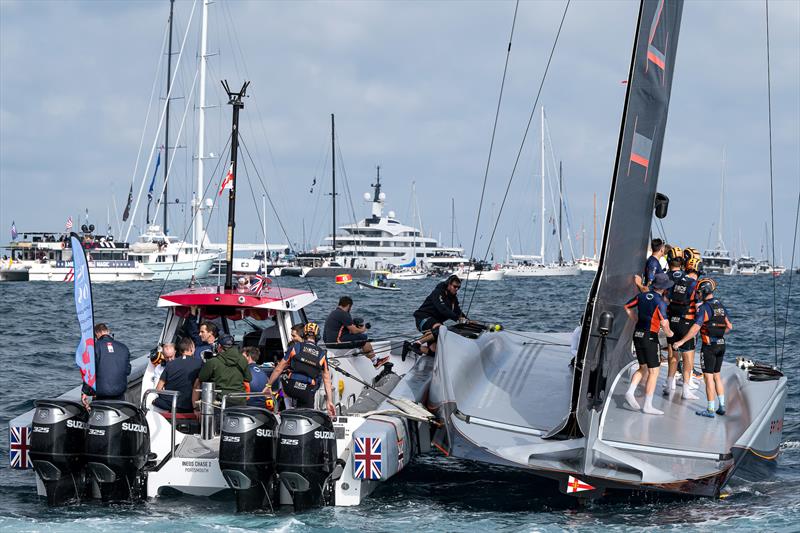 INEOS Britannia - Louis Vuitton 37th America's Cup, Race Day 2 - October 13,.2024 - photo © Ricardo Pinto / America's Cup