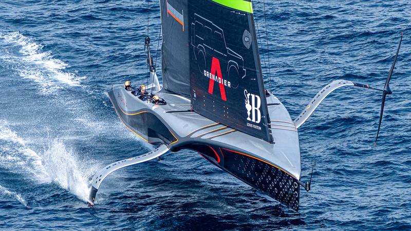 INEOS Britannia - Louis Vuitton 37th America's Cup, Race Day 2 - October 13,.2024 - photo © Ian Roman / America's Cup