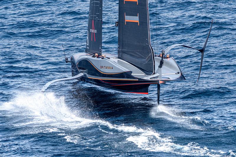 INEOS Britannia - Louis Vuitton 37th America's Cup, Race Day 2 - October 13,.2024 - photo © Ian Roman / America's Cup