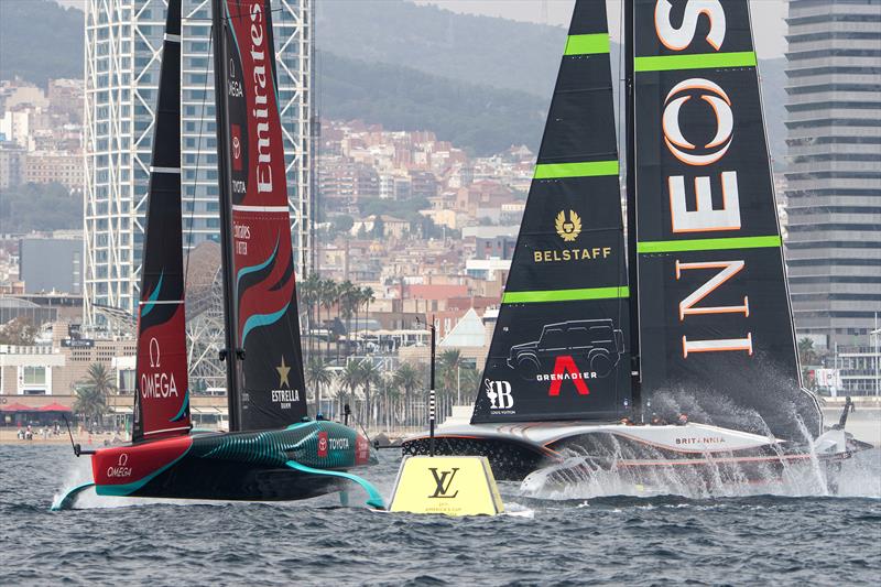 Louis Vuitton 37th America's Cup Race 4 - October 14, 2024 - photo © Ian Roman / America's Cup