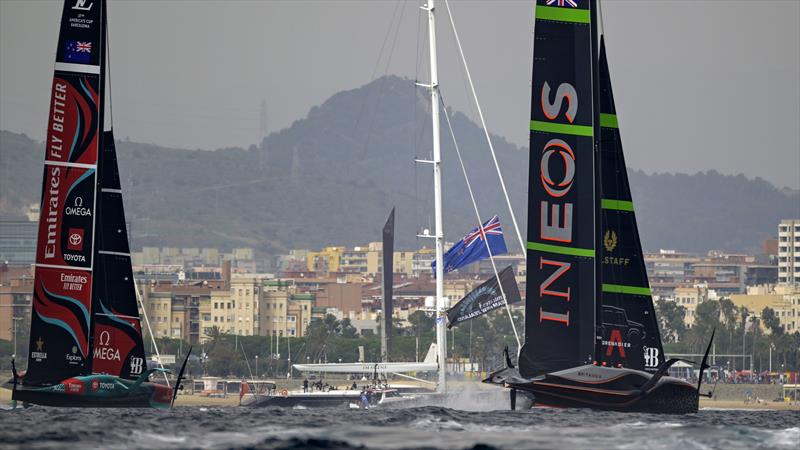 Louis Vuitton 37th America's Cup Race 4 - October 14, 2024 - photo © David Maynard / www.alleycatphotographer.com