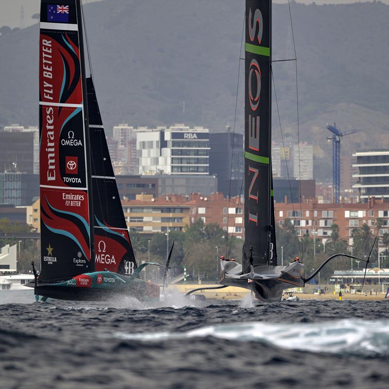 Louis Vuitton 37th America's Cup Race 4 - October 14, 2024 - photo © David Maynard / www.alleycatphotographer.com