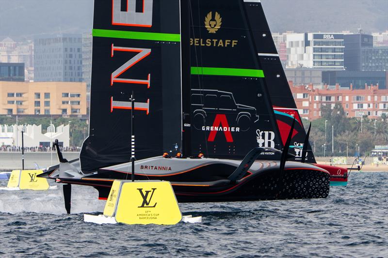 INEOS Britannia - Louis Vuitton 37th America's Cup, Race Day 3 - October 14, .2024 - photo © Ian Roman / America's Cup