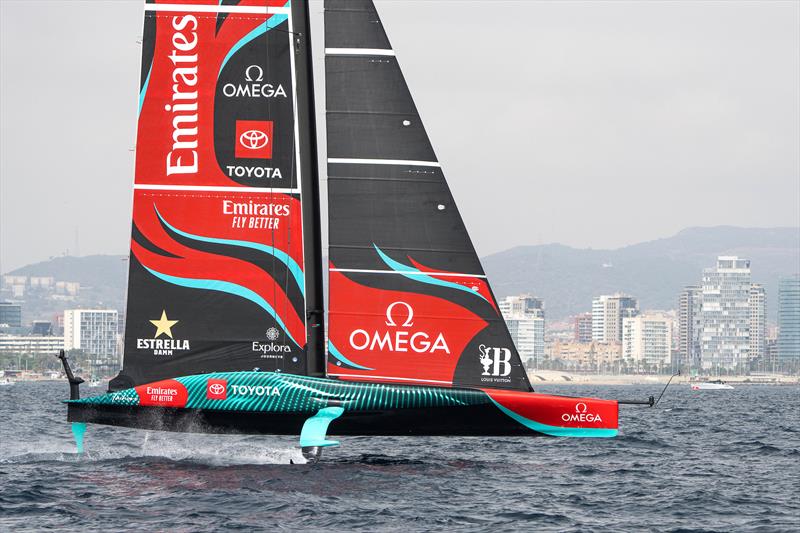 Emirates Team New Zealand - Louis Vuitton 37th America's Cup, Race Day 3 - October 14, .2024 - photo © Ian Roman / America's Cup