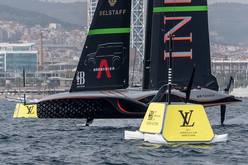 INEOS Britannia - Louis Vuitton 37th America's Cup, Race Day 3 - October 14, .2024 - photo © Ian Roman / America's Cup