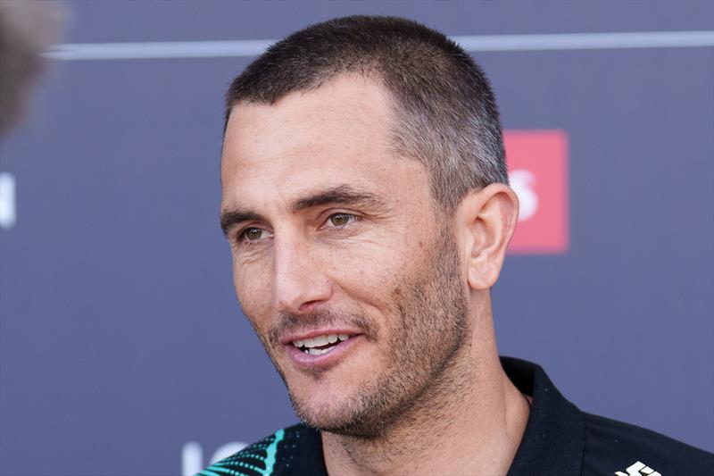 Blair Tuke - Flight Controller | Trimmer - Emirates Team NZ - Day 4 - America's Cup - October 16, 2024 - photo © Ian Roman / America's Cup