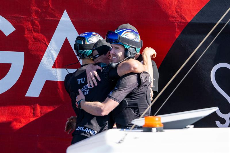 Emirates Team New Zealand win the Louis Vuitton 37th America's Cup Barcelona - photo © Ricardo Pinto / America's Cup