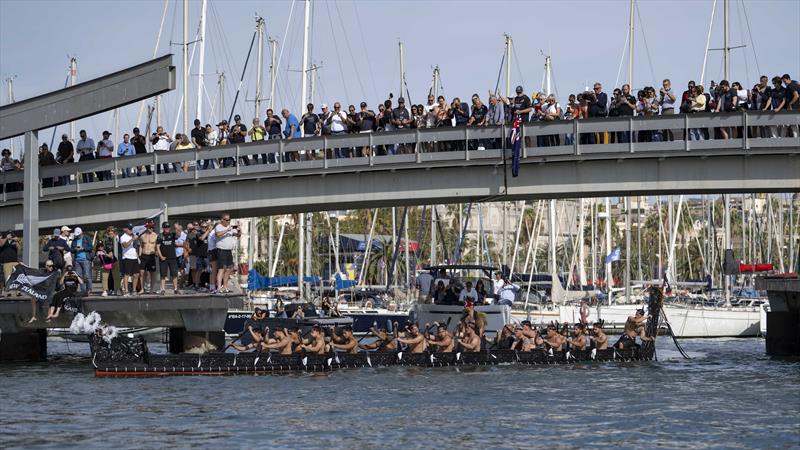 Dock out ahead of Louis Vuitton 37th America's Cup Race 9 - October 19, 2024 - photo © David Maynard / www.alleycatphotographer.com