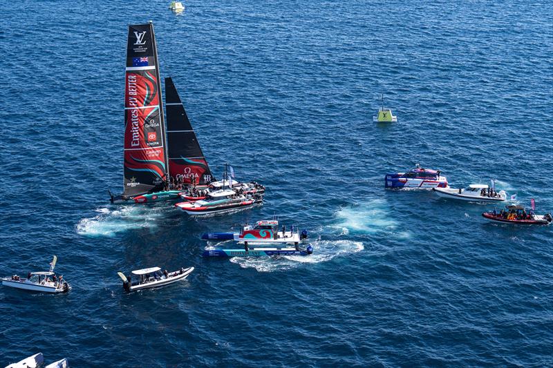 Emirates Team New Zealand win the Louis Vuitton 37th America's Cup Barcelona - photo © Ian Roman / America's Cup