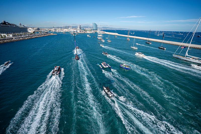 Emirates Team New Zealand win the Louis Vuitton 37th America's Cup Barcelona - photo © Ian Roman / America's Cup