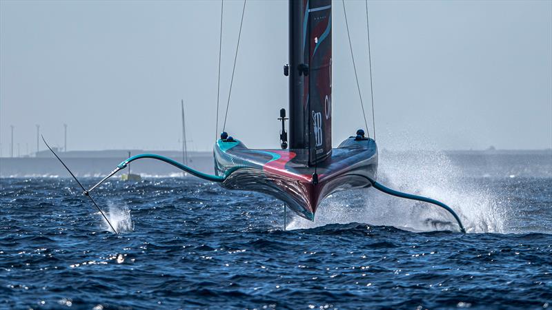 Emirates Team NZ - Race 5 -  37th America's Cup - Barcelona - Day 4 - October 12, 2024 photo copyright Ricardo Pinto / America's Cup taken at Royal New Zealand Yacht Squadron and featuring the AC75 class