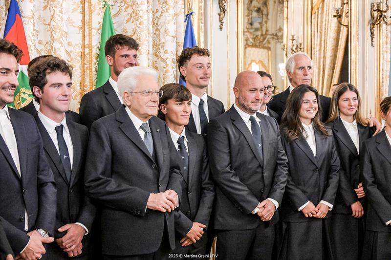 President of the Republic meets Luna Rossa Prada Pirelli team and the Italian Sailing Federation - photo © Martina Orsini / FIV