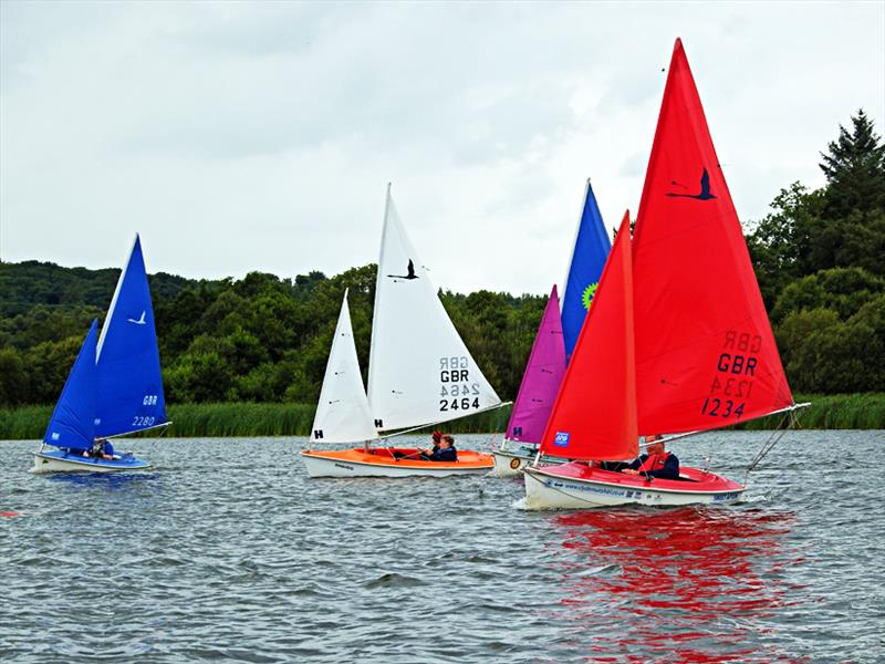 Hansa Scottish TT at Bardowie Loch photo copyright Jim Thomson taken at Clyde Cruising Club and featuring the Hansa class