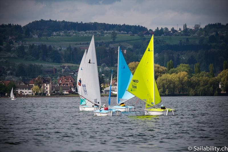 Access Class Europeans day 1 in Arbon, Switzerland photo copyright www.sailability.ch taken at Yacht Club Arbon and featuring the Hansa class