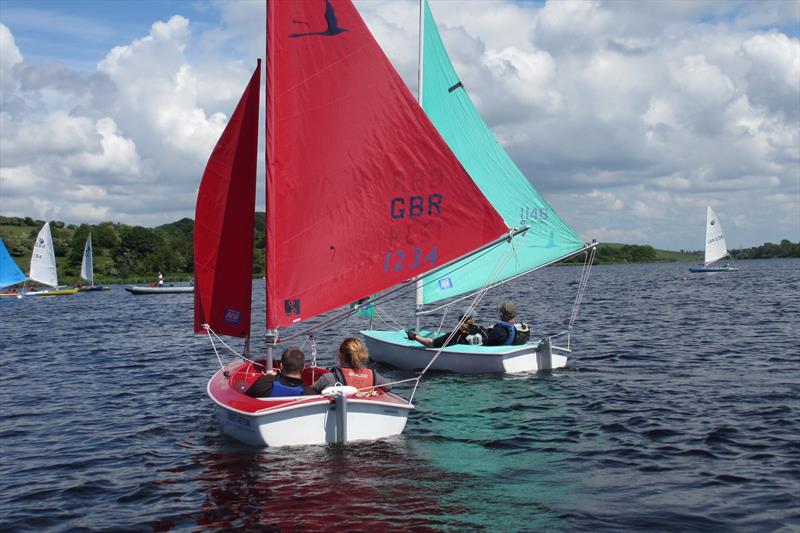 Access class at the Castle Semple Scottish Multiclass regatta photo copyright Steve Sawford taken at Castle Semple Sailing Club and featuring the Hansa class