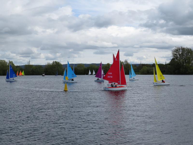 Hansa Class UK Traveller Trophy Series Round 1 at Frampton on Severn photo copyright Ken Elsey taken at Frampton on Severn Sailing Club and featuring the Hansa class