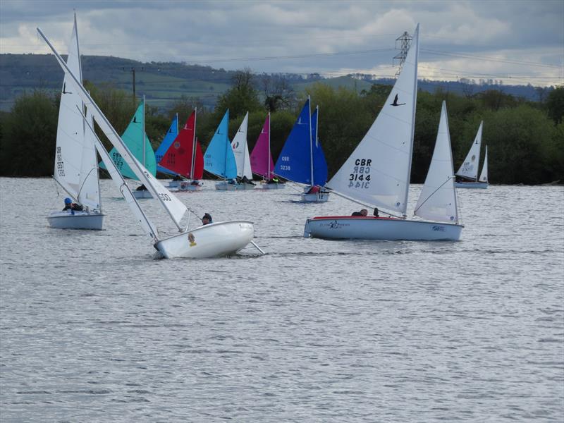 Hansa Class UK Traveller Trophy Series Round 1 at Frampton on Severn photo copyright Ken Elsey taken at Frampton on Severn Sailing Club and featuring the Hansa class