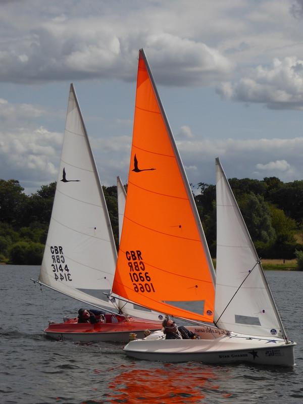 UK Hansa TT at Northampton photo copyright Robert McIntrye taken at Carsington Sailing Club and featuring the Hansa class