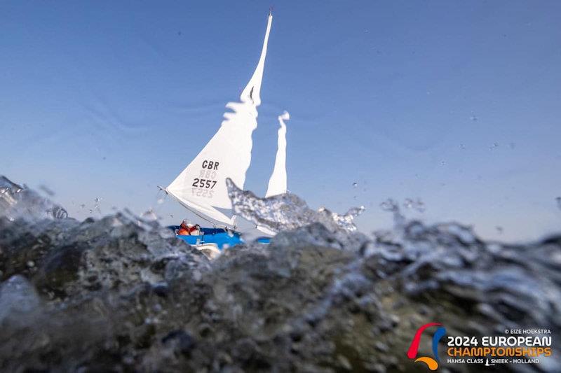 Paul Phillips - Hansa European Championships at Sneek, Netherlands photo copyright Eize Hoekstra / www.eize.nl taken at Royal Yacht Club Sneek and featuring the Hansa class