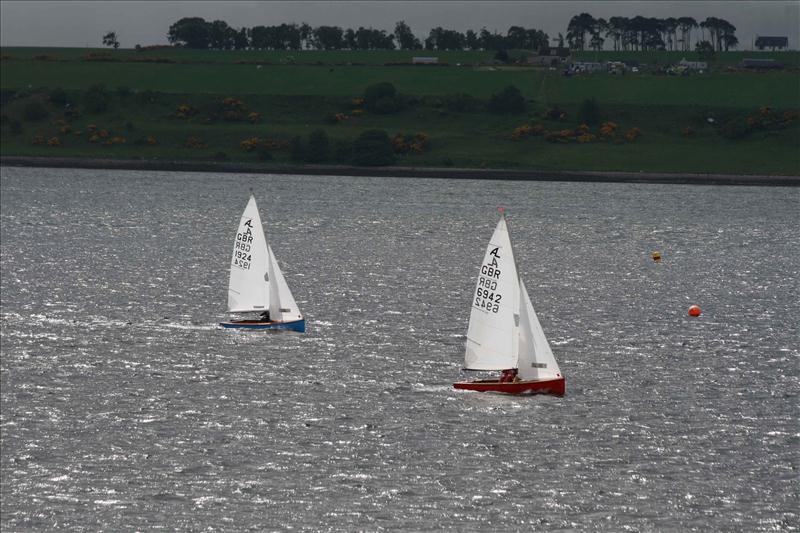 Albacores at Invergordon photo copyright John Burgis taken at Invergordon Boating Club and featuring the Albacore class