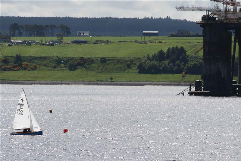 Albacores at Invergordon photo copyright John Burgis taken at Invergordon Boating Club and featuring the Albacore class