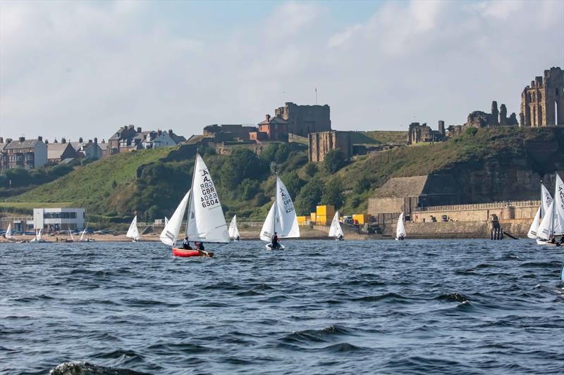 A picturesque background at Tynemouth SC - Albacore UK National and European Championships 2024 - photo © Tim Olin / www.olinphoto.co.uk