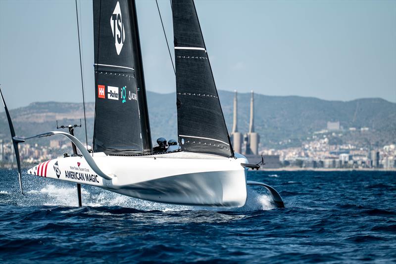 American Magic - America's Cup Barcelona, October 2023 - photo © Paul Todd/America's Cup