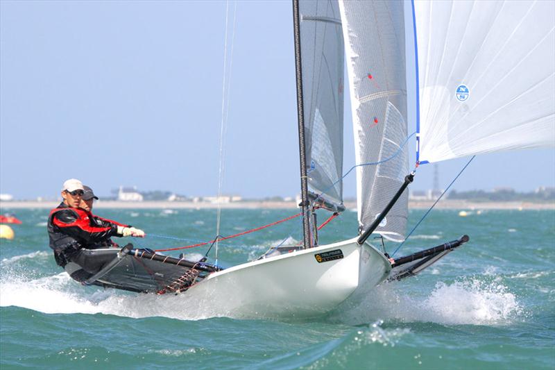 B14 worlds day 5 photo copyright Tom Gruitt / www.fotoboat.com taken at Yacht Club de Carnac and featuring the B14 class