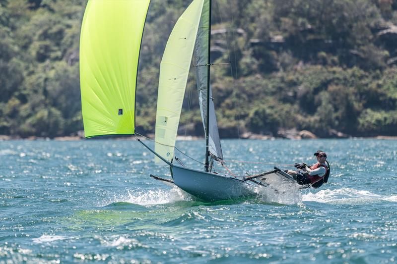 B14 Worlds 2025 on Sydney Harbour Day 1 photo copyright Andrew Lee / @aclee.photo taken at Woollahra Sailing Club and featuring the B14 class