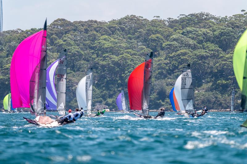 B14 Worlds 2025 on Sydney Harbour Day 1 photo copyright Andrew Lee / @aclee.photo taken at Woollahra Sailing Club and featuring the B14 class