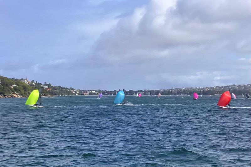 B14 Worlds on Sydney Harbour Day 4 photo copyright Stephen Barton taken at Woollahra Sailing Club and featuring the B14 class