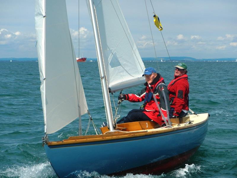 Bembridge Redwing and One-Design 14 July racing photo copyright Mike Samuelson taken at Bembridge Sailing Club and featuring the Bembridge One Design class