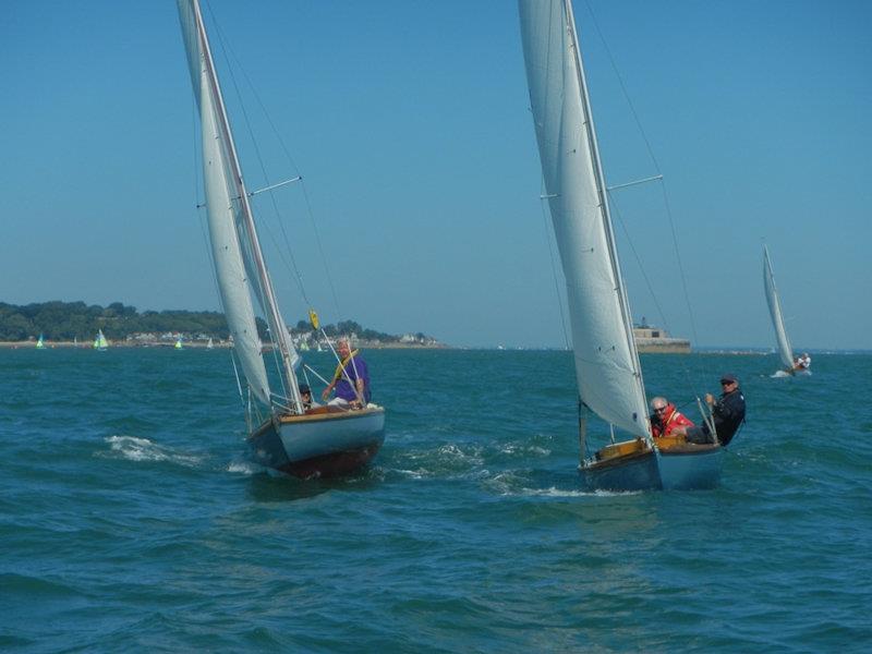 Bembridge Keelboats Daily Summer Racing (29 July 2024) photo copyright Mike Samuelson taken at Bembridge Sailing Club and featuring the Bembridge One Design class