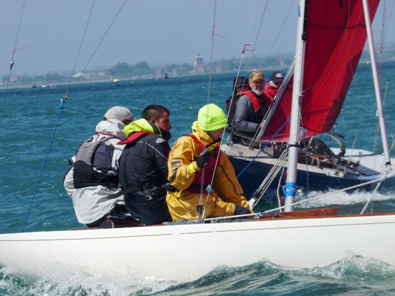 Bembridge Sailing Club Keelboat Week photo copyright Mike Samuelson taken at Bembridge Sailing Club and featuring the Bembridge Redwing class