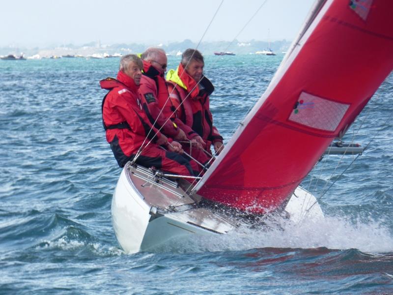 Bembridge Sailing Club Keelboat Week photo copyright Mike Samuelson taken at Bembridge Sailing Club and featuring the Bembridge Redwing class