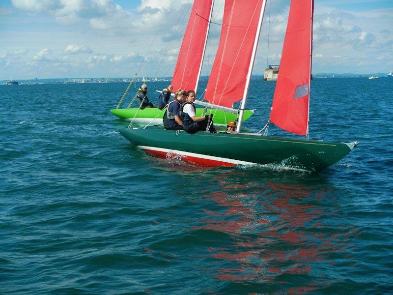 Bembridge Redwing and One-Design 14 July racing - photo © Mike Samuelson