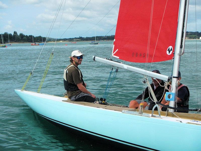 Bembridge classes racing on 4 August photo copyright Mike Samuelson taken at Cowes Combined Clubs and featuring the Bembridge Redwing class