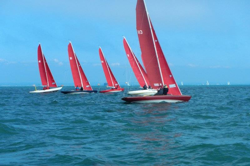 11Aug24 - Bembridge Keelboats Daily Summer Racing photo copyright Mike Samuelson taken at Bembridge Sailing Club and featuring the Bembridge Redwing class