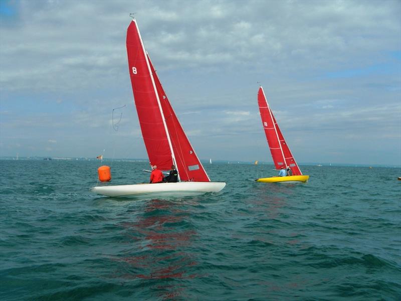 Bembridge Keelboat late September racing photo copyright Mike Samuelson taken at Bembridge Sailing Club and featuring the Bembridge Redwing class