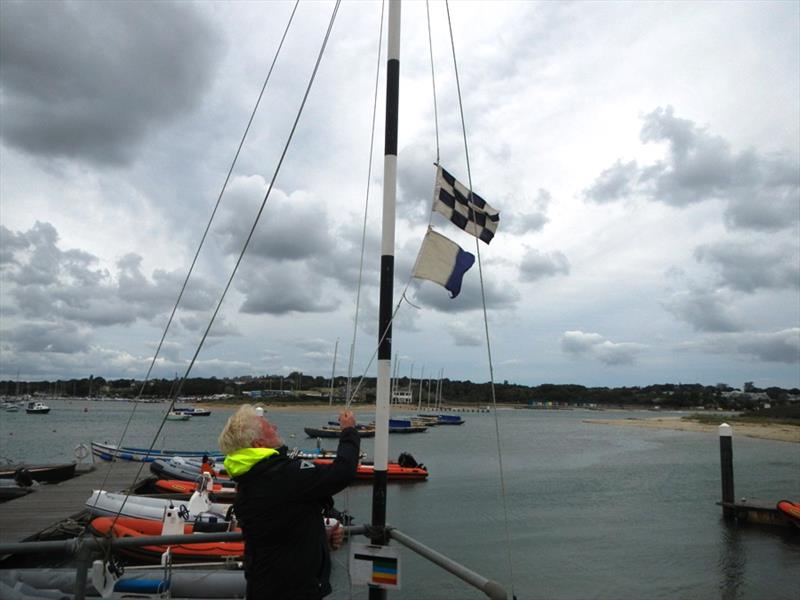 Bembridge Keelboat final weekend of September racing photo copyright Mike Samuelson taken at Bembridge Sailing Club and featuring the Bembridge Redwing class