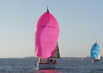 The Beneteau 31.7 'Manaru' on the final weekend of the Garmin Hamble Winter Series photo copyright Andrew Phelps taken at Hamble River Sailing Club and featuring the Beneteau class