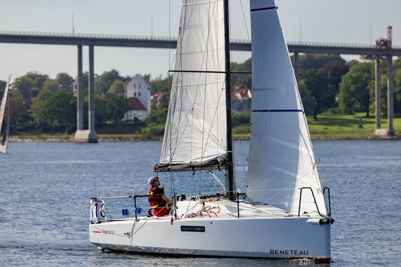 Eurosaf Beneteau First 27 SE & Seascape27 Single-Handed Europeans: Around the Island of Funen photo copyright Claus Nicolajsen taken at  and featuring the Beneteau class