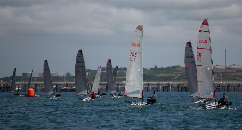 Hartley Boats Blaze National Championship 2024 photo copyright Andrew Langford taken at Pembrokeshire Yacht Club and featuring the Blaze class