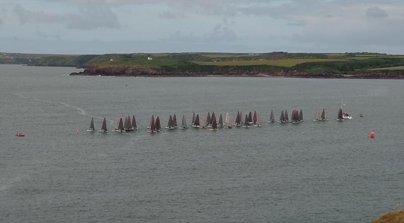 Hartley Boats Blaze National Championship 2024 photo copyright Andrew Langford taken at Pembrokeshire Yacht Club and featuring the Blaze class