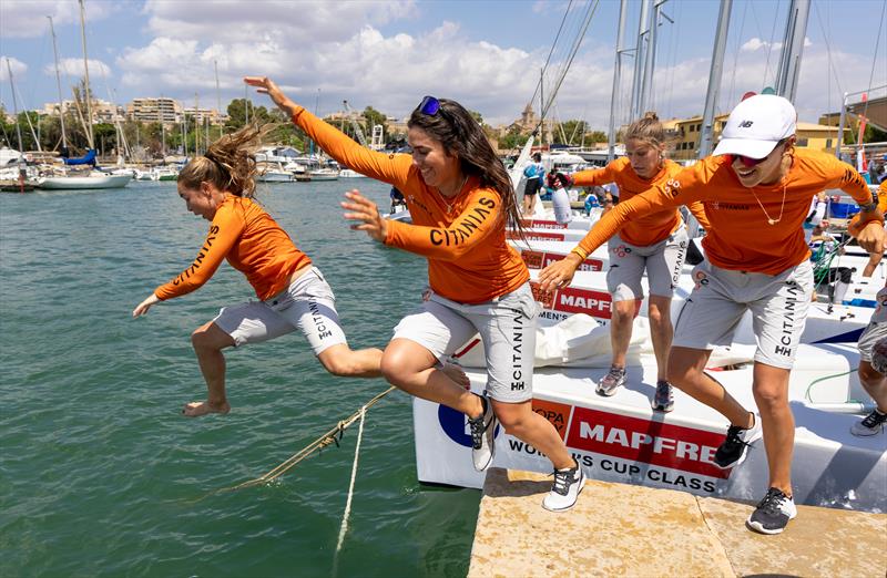 Celebrations - Citanias Women's Cup Class at the 42nd Copa del Rey MAPFRE - photo © Laura G. Guerra / Copa del Rey MAPFRE