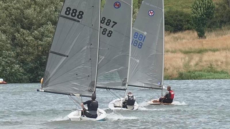 British Moth Nationals at Hollowell photo copyright BMBA taken at Hollowell Sailing Club and featuring the British Moth class