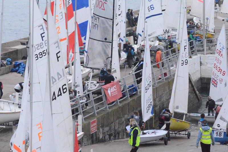 BUCS British University Fleet Racing Championships at Torbay photo copyright Moiz Shah taken at Royal Torbay Yacht Club and featuring the BUSA class